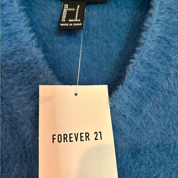 Forever 21 Fuzzy Sweater Tank NWT - Picture 3 of 3